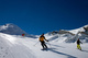 Ski fahren im schneesicheren Saas-Fee/Saastal
