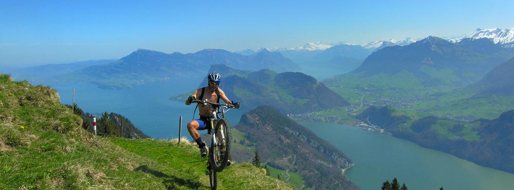 Mountainbike Luzern-Vierwaldstättersse
