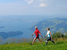 Nordic Walking, Rigi