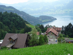 Schlaf im Stroh Gruebisbalm, Rigi