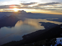 Rigi Sonnenuntergang