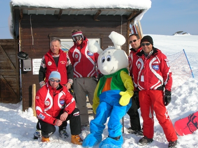 Skilehrerteam auf Klewenalp