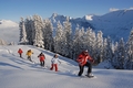 Schneeschuhläufer auf Klewenalp