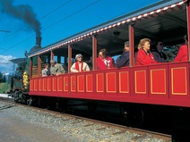 Oldtimer Cabriolet Wagen, Rigi Bahnen