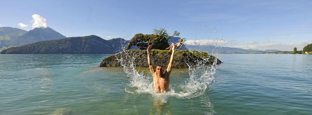 Baden im Vierwaldstättersee, Vitznau