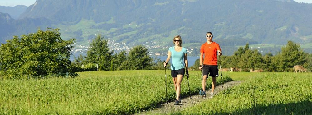 Nordic Walking, Weggis Nordic Walking, Weggis