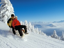 Schlitteln auf der Rigi