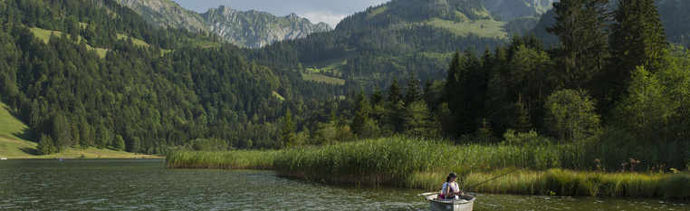 Imposante Bergkulisse