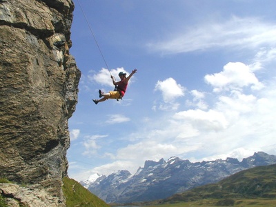 Klettern auf der Melchsee-Frutt