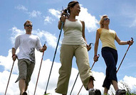 Nordic Walking, Courir