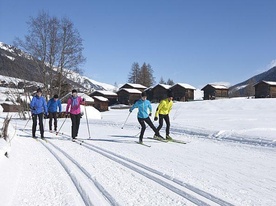 100 km präparierte Loipen – Goms