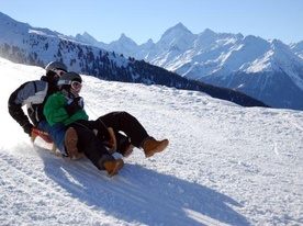 Piste de luge - Chandolin
