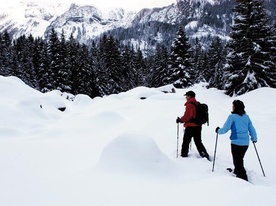 Balade en raquettes de neige - Lauchernalp Lötschental