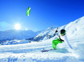 Snowkiting - Brig Snowkiting - Brig