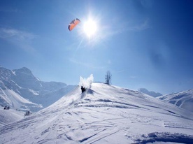 Snowkiting - Brig