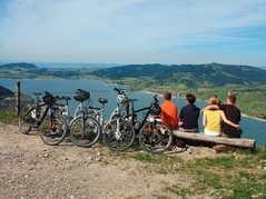 Elektrobiketour Hummel oberhalb vom Sihlsee 2011