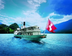 Brienzersee - Dampfschiff Lötschberg