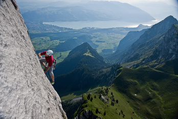 Rock climbing