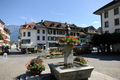 Unterseen - Dorfbrunnen Unterseen - Dorfbrunnen