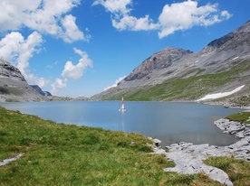 Daubensee (Gemmi) - Leukerbad Daubensee (Gemmi) - Leukerbad