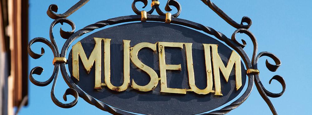 Museumsschild