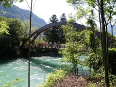 Brücke über die Reuss (Reussdelta)