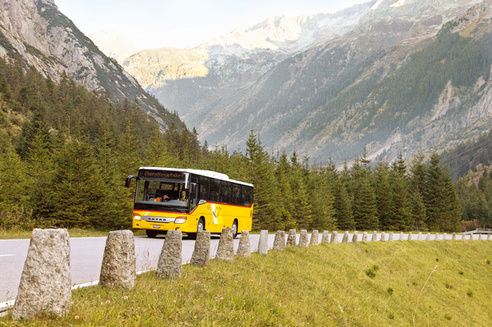 Postauto - Pässefahrt Postauto - Pässefahrt