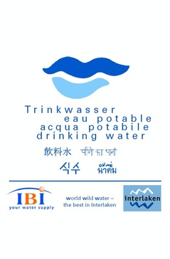 Trinkwasser Badge Trinkwasser Badge