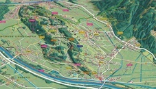 Panoramakarte Unterland