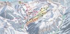 Winterkarte Liechtenstein