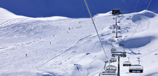 Das Skigebiet Malbun geht bis auf 2000 Meter Höhe