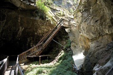 Gornerschlucht beim Weiler Blatten