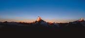 Lever de soleil sur le Cervin