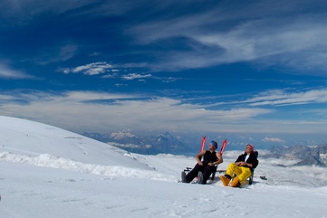 Das ganze Jahr Skifahren