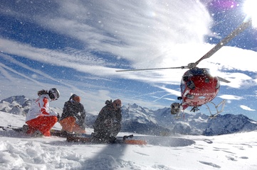 Heliskiing
