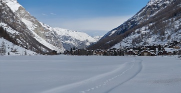 Täsch im Winter