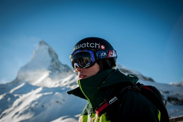 Pro freeskier Samuel Anthamatten