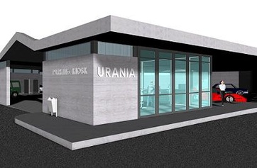 “Welcome”-Terminal “Urania”