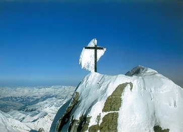 Das Weishorn (4'506 m ü.M.)
