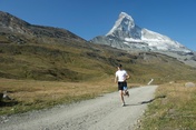The Matterhorn Ultraks Trail lead through the mountains of Zermatt.