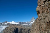 Klettern am Riffelhorn