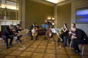 Beethoven rockt: Das Scharoun Ensemble, Haus-Musiker des Zermatt Festivals, spielte in der Schweizerischen Botschaft in Berlin.