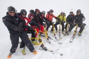 Snowbike-Weltrekord auf dem Breithorn