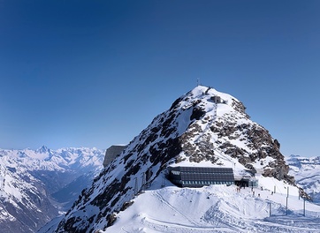 Der sonnenreichste Ort der Schweiz: Das Klein Matterhorn.