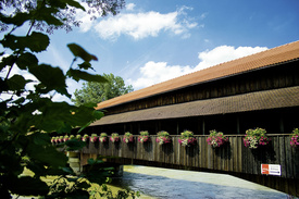 Holzbrücke Sins