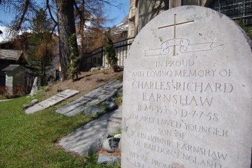 Mountaineers' cemetry in Zermatt