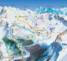 Pistenplan Melchsee-Frutt