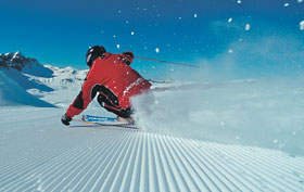 Skifahren in Melchsee-Frutt