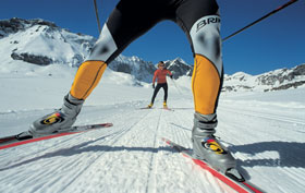 Langlauf in Melchsee-Frutt