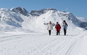 Winterwandern in Melchsee-Frutt Winterwandern in Melchsee-Frutt